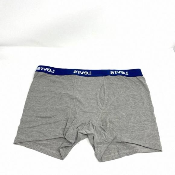 🌿Sale🌿 3-pack Levi's Men's Size S L Boxer Brief Cotton 0593 37453 Blue Navy - Picture 5 of 8